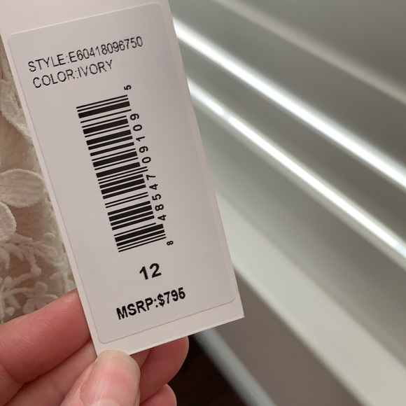 Erin Fetherston ivory evening gown - Picture 6 of 8